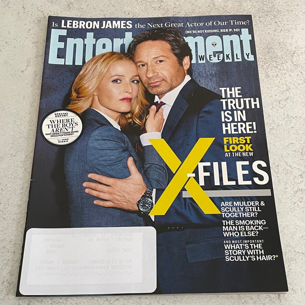 Entertainment Weekly, July 3rd, 2015 - X-Files